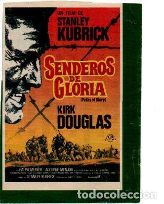 Postkarten: V48652: Senderos de Gloria con Kirk Douglas recorte cartel pelicula - NULL