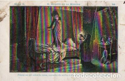 Postales: V48218: Don Quijote de la Mancha. Publicidad Chocolate Amatller - NULL