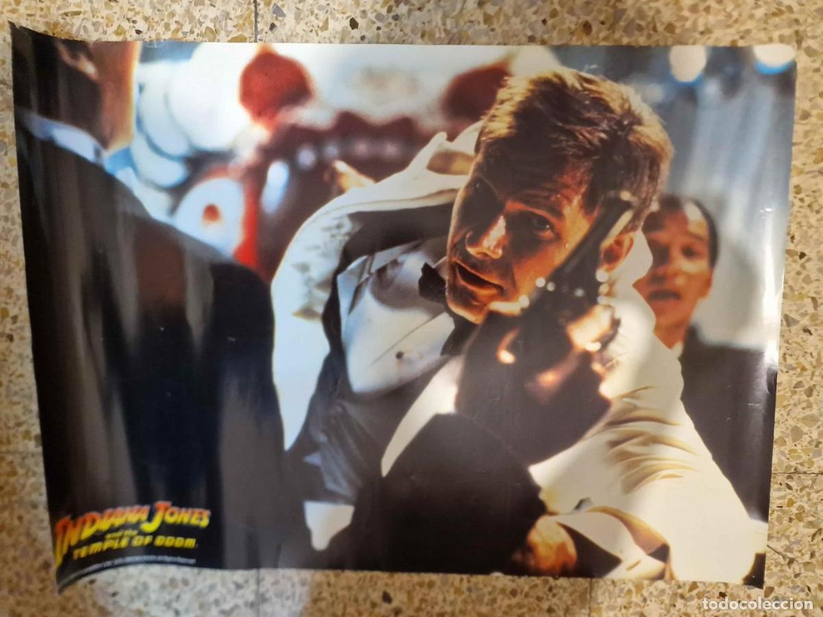 Postales: Poster cine: Indiana Jones and the Temple of Doom (numerado 2) - Varios