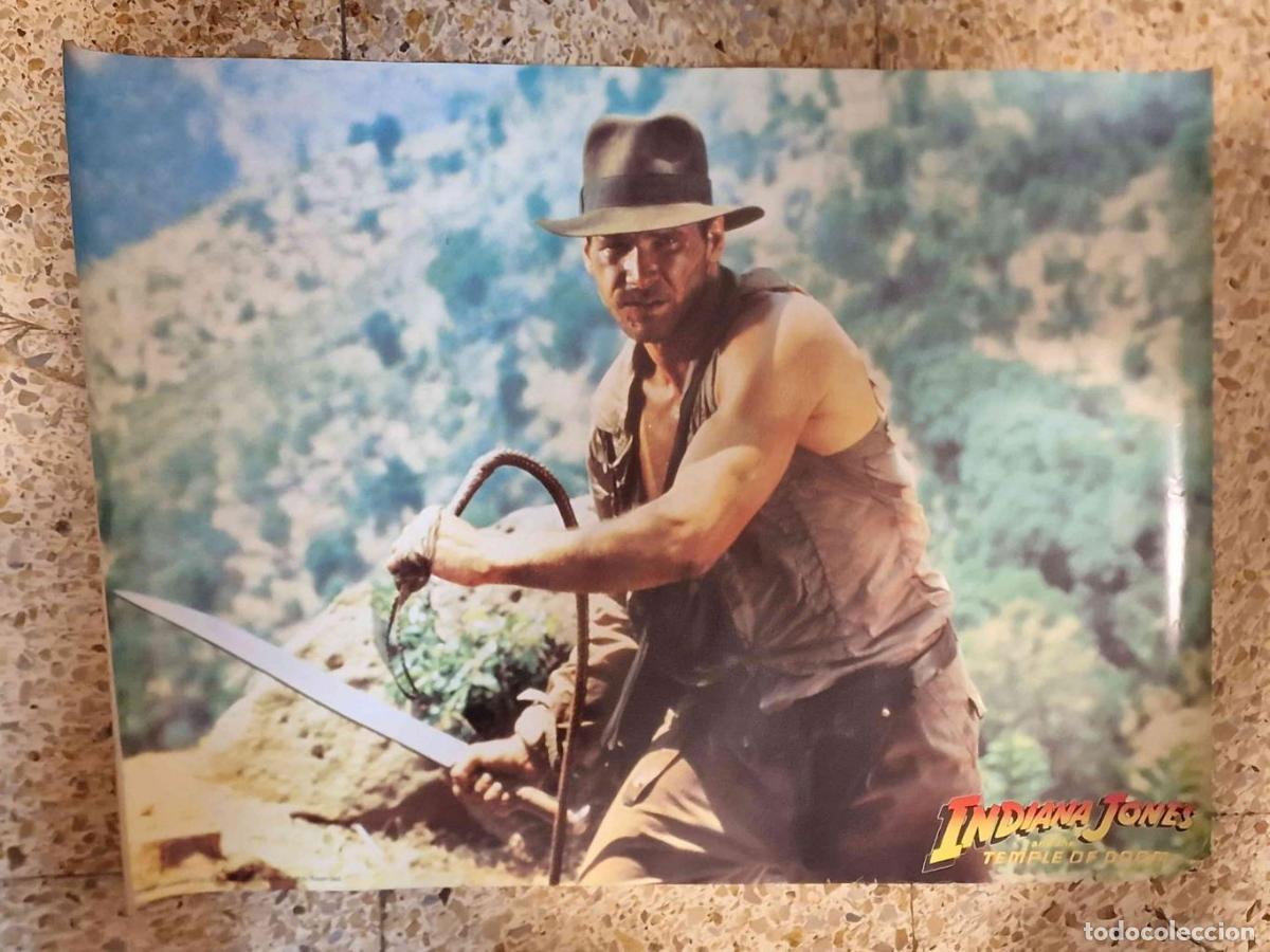 Postais: Poster cine: Indiana Jones and the Temple of Doom (numerado 6) - Varios