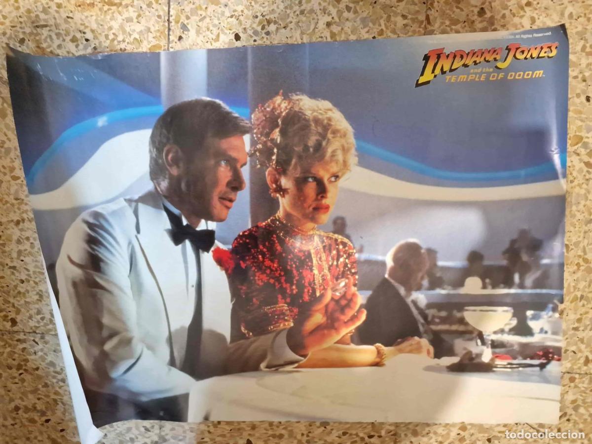 Cartoline: Poster cine: Indiana Jones and the Temple of Doom (numerado 1) - Varios
