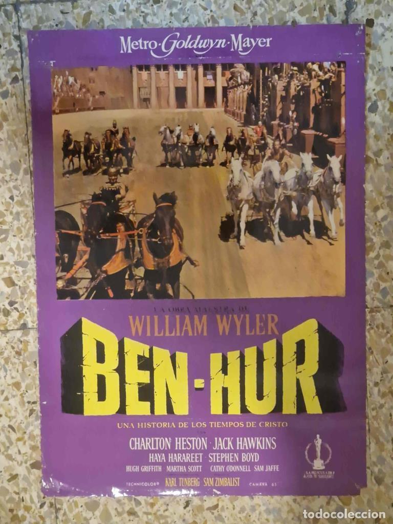 Postais: Poster cine: Ben Hur (numerado 1) - Varios