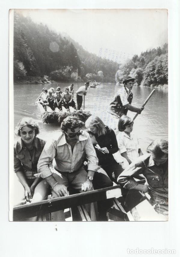 Postkarten: Foto Prensa numero 179: viaje turistas en el rio Dunajec en Polonia - Varios