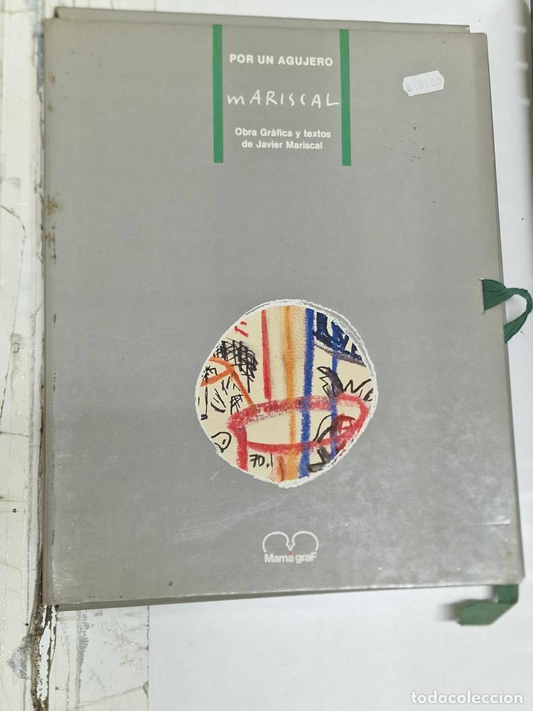 Postkarten: Carpeta de la obra: Mariscal, Por un agujero obra gr&aacute;fica y textos de Javier Mariscal - Javier Maris