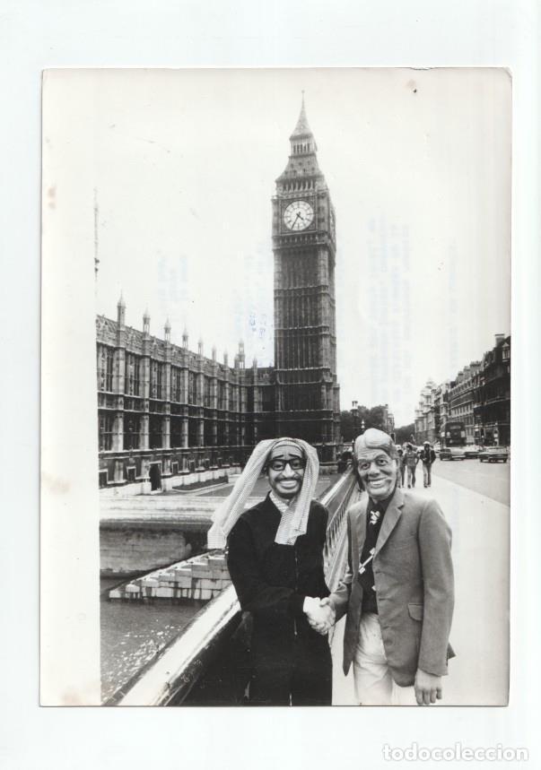 Postales: Foto Prensa numero 155: Carter y Arafat caricaturizados en Londres - Varios