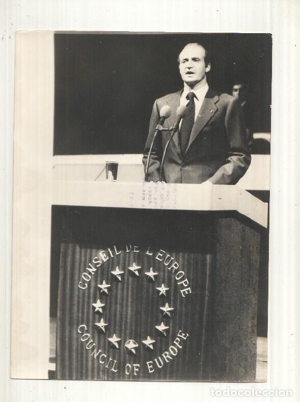 Postkarten: Foto Prensa numero 079: Juan Carlos en el consejo de europa - Varios