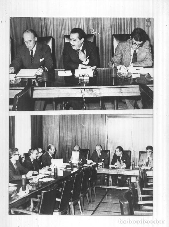 Postkarten: Foto Prensa numero 078: Pio Cabanilla presitende comision interministerial - Varios