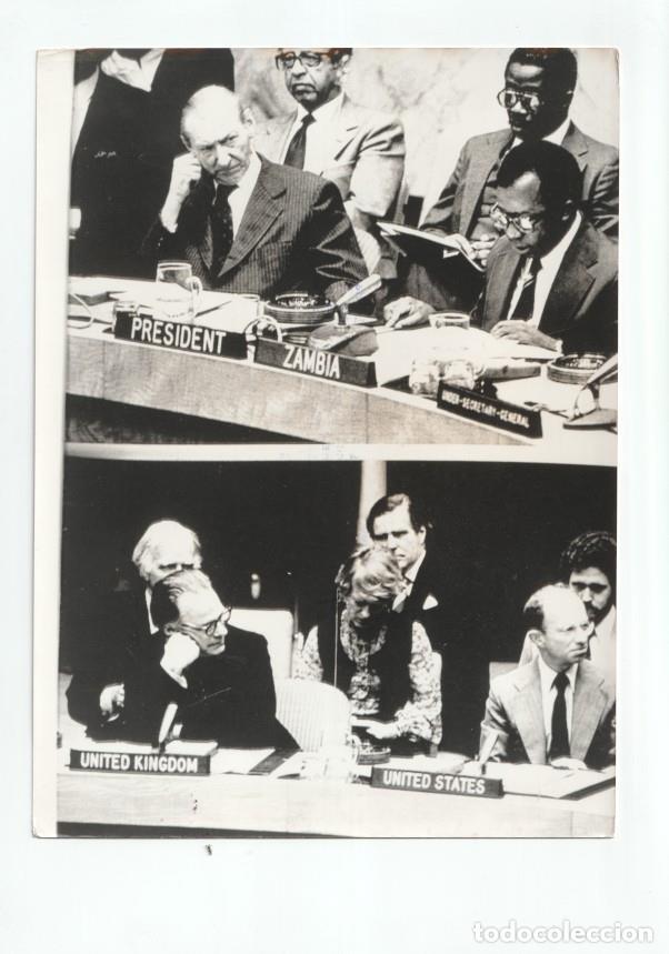 Postkarten: Foto Prensa numero 196: Reunion consejo seguridad naciones unidas - Varios