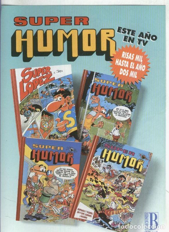 Postkarten: Folleto Propaganda Ediciones B: Super Humor - Varios