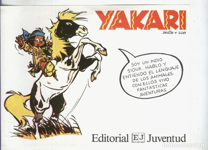 Postkarten: Folleto Propaganda Editorial Juventud: Yakari - Varios