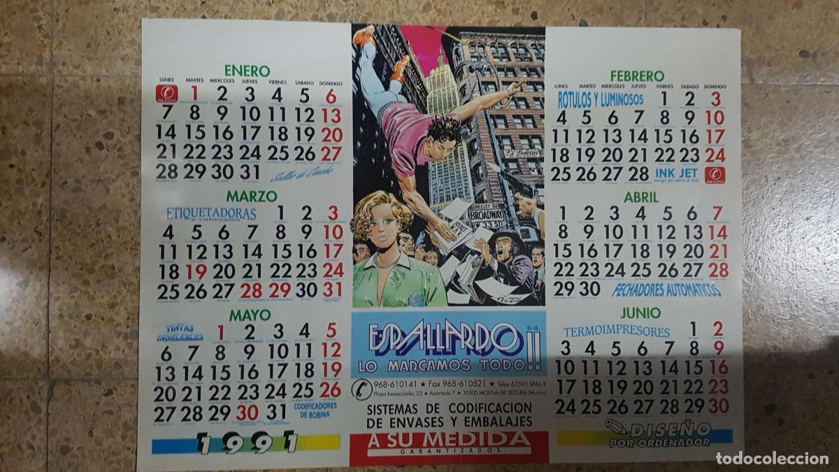 Postkarten: Calendario 1991 de Juan Espallardo - Varios