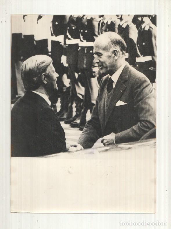 Postkarten: Foto Prensa numero 126: Canciller aleman Helmus Schmidt - Varios