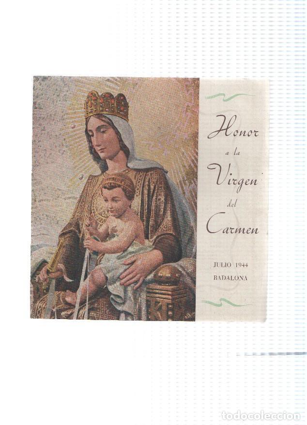 Cartes Postales: Honor a la Virgen del Carmen - varios