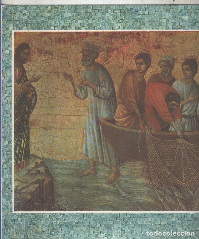 Cartoline: Historia de la Iglesia: La aparicion en el lago de Tiberiades de Duccio di Buoninsegna - Varios