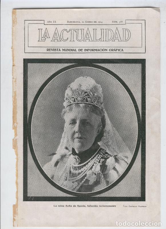 Cartoline: La Actualidad numero 388: 10 enero 1914 - Varios