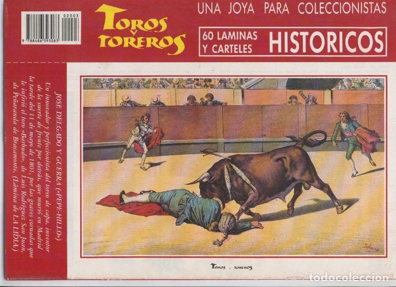 Cartoline: Lamina de La Lidia modelo 03: Jose Delgado y Guerra: Pepe Hillo - Varios