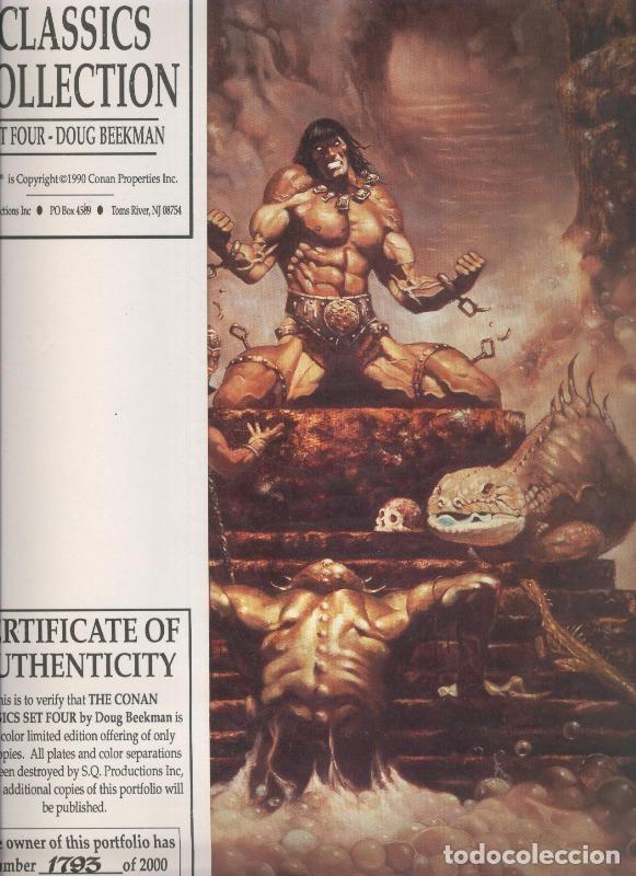 Cartoline: The Conan classics collection numerado 1793 - Varios
