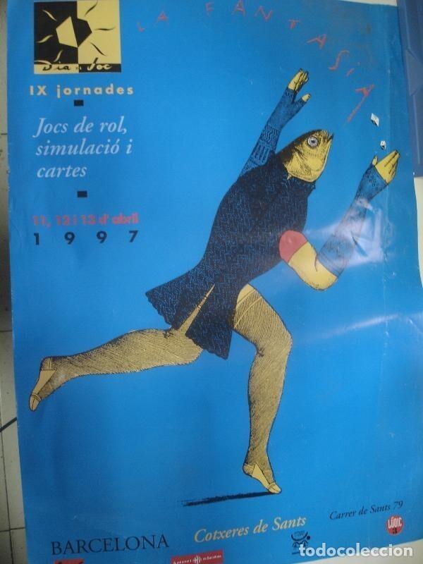 Cartoline: Poster: IX Jornadas Jocs de rol, simulacio i cartes 1997 - Varios