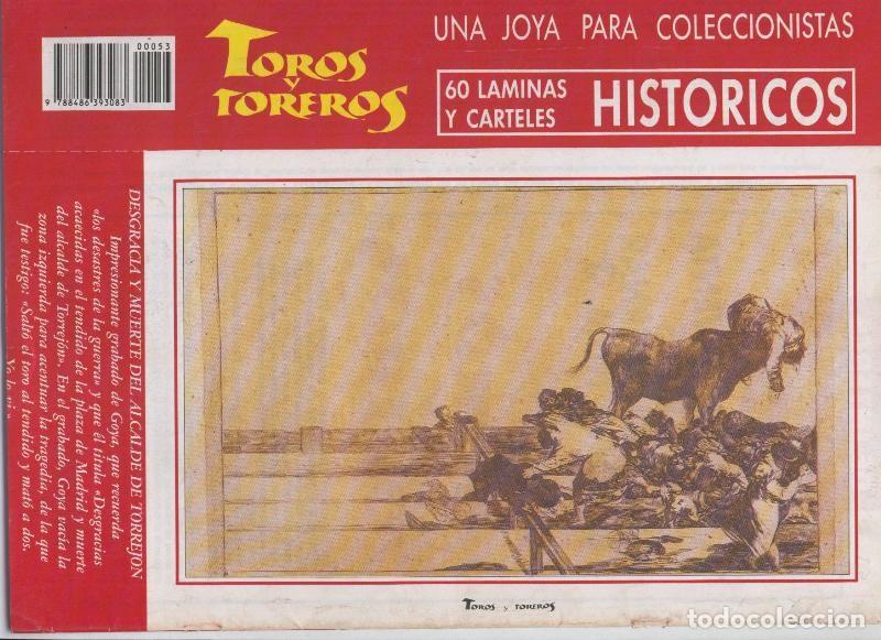 Cartes Postales: Lamina de La Lidia modelo 53: Muerte del Alcalde de Torrejon ilustrado por Goya - Varios