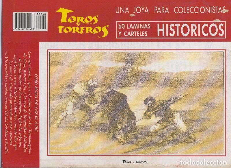Postcards: Lamina de La Lidia modelo 60: Caza a pie ilustrado por Goya - Varios