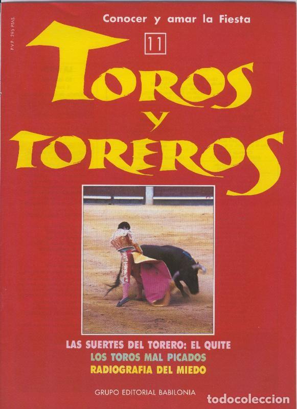 Postkarten: Portada fasciculo Toros y Toreros numero 11 - Varios