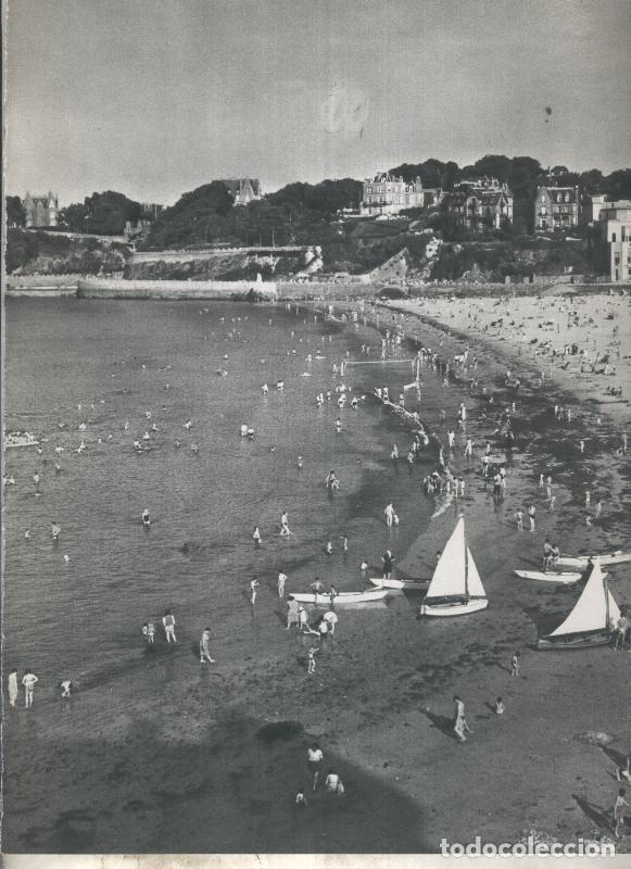 Postales: Lamina: La Bretagne: Dinard: La plage - Varios