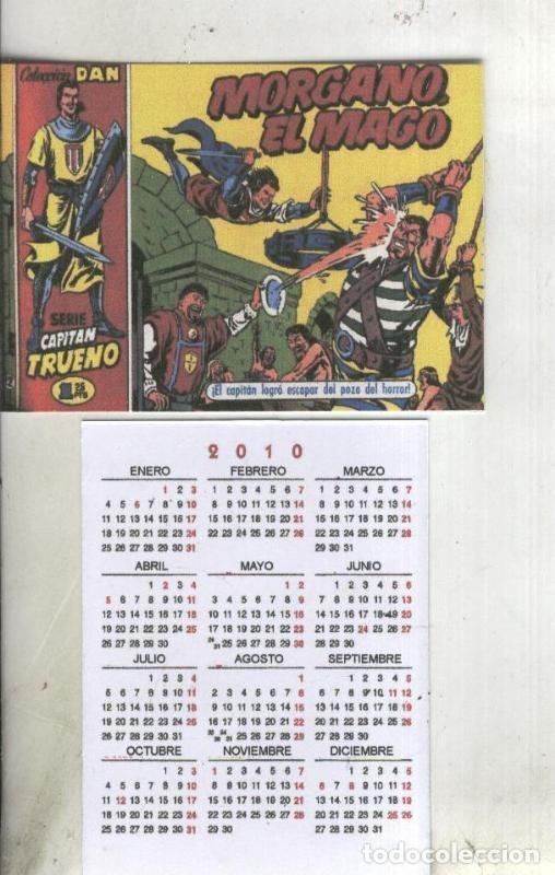 Cartes Postales: Calendario bolsillo 2010: El Capitan Trueno portada numero 012 - Varios