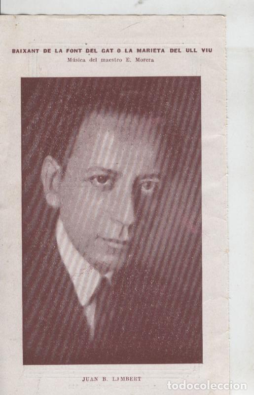 Cartes Postales: Baixant de la Font del Gat o La Marieta del Ull Viu: Juan B. Lambert - Varios