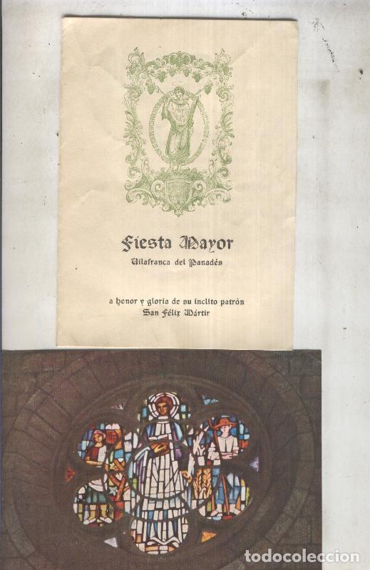 Cartes Postales: Festa Mayor Vilafranca del Panades 1968 - Varios