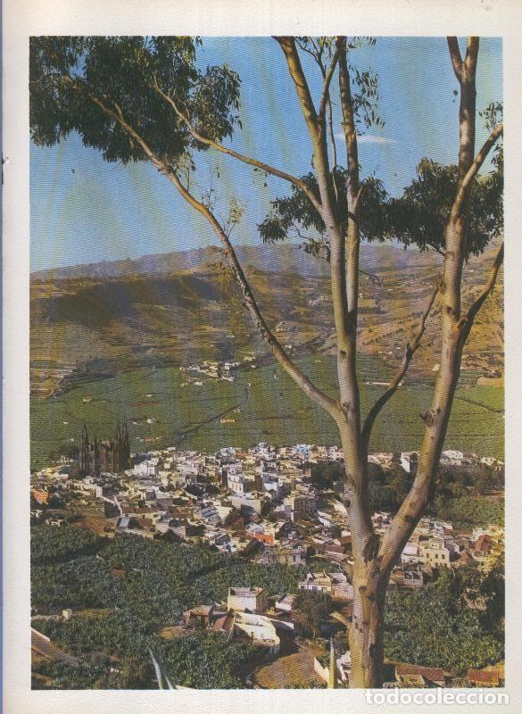 Postais: Gran Canaria: Lamina 35: Valle con poblado tradicional - Varios