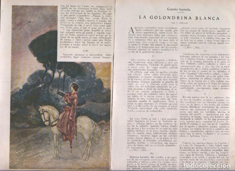 Cartes Postales: Blanco y Negro: La Golondrina Blanca por J.Soriano - Varios