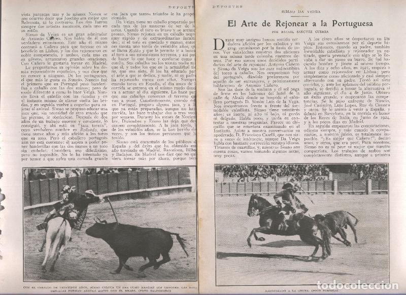Cartes Postales: Blanco y Negro: El arte de rejonear a la portuguesa - Varios
