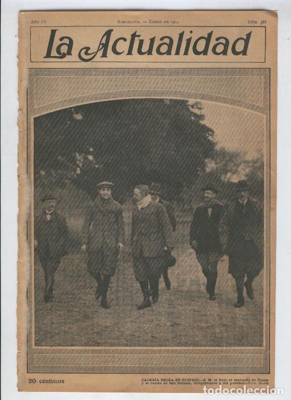 Cartes Postales: La Actualidad numero 388: 10 enero 1914 - Varios