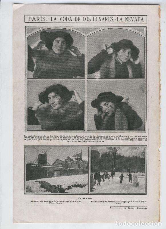 Postkarten: La Actualidad numero 388: 10 enero 1914 - Varios