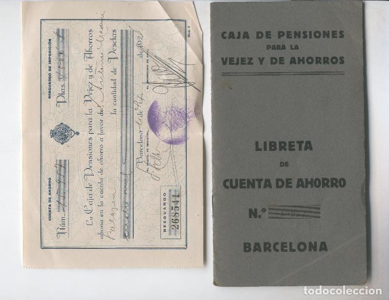 Postkarten: Libreta de cuenta de ahorros a&ntilde;os 30 - Varios
