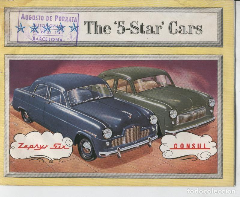 Postkarten: Folleto The 5-Star Cars - Varios
