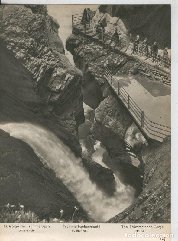 Postales: Berner Oberland: La Gorge du Trummelbach - Varios