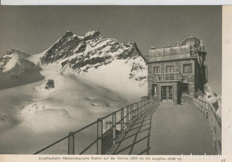 Postkarten: Berner Oberland: Jungfraubahn. Meteorologische Station auf der Sphinx - Varios