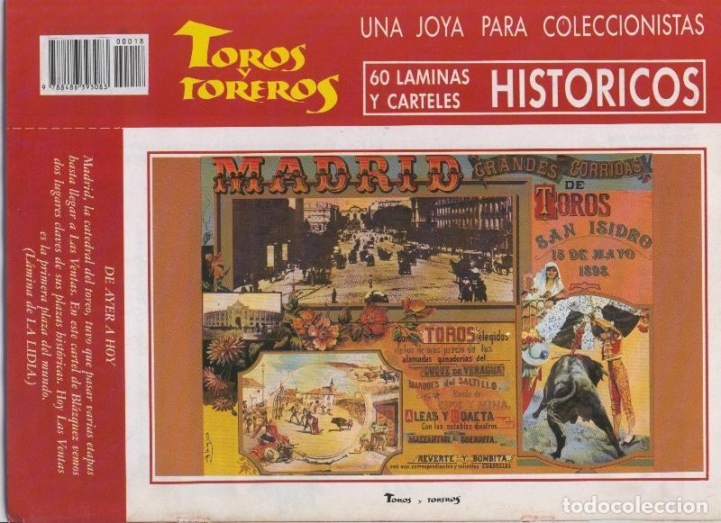 Postkarten: Lamina de La Lidia modelo 18: Cartel Madrid 1898 - Varios