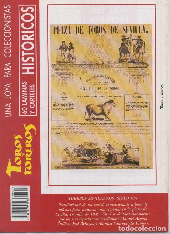 Postkarten: Lamina de La Lidia modelo 24: Cartel Sevilla 1849 - Varios