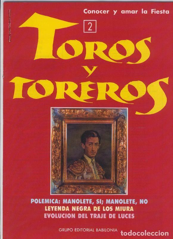 Postkarten: Portada fasciculo Toros y Toreros numero 02 - Varios