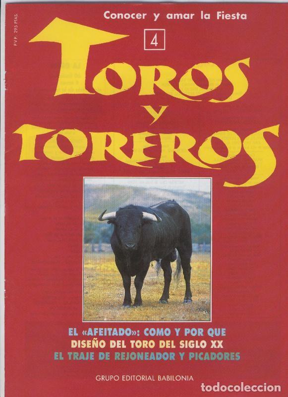 Postkarten: Portada fasciculo Toros y Toreros numero 04 - Varios