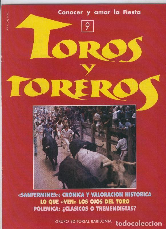 Postkarten: Portada fasciculo Toros y Toreros numero 09 - Varios