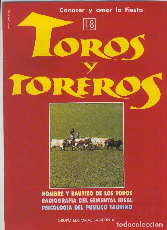 Postkarten: Portada fasciculo Toros y Toreros numero 18 - Varios