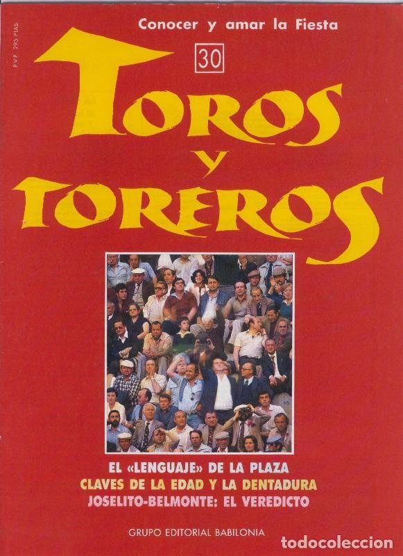 Postkarten: Portada fasciculo Toros y Toreros numero 30 - Varios