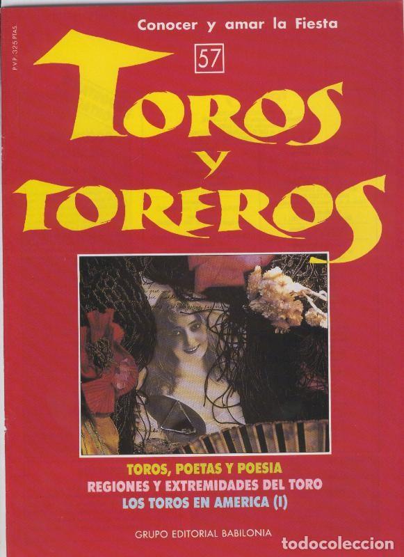 Postkarten: Portada fasciculo Toros y Toreros numero 57 - Varios