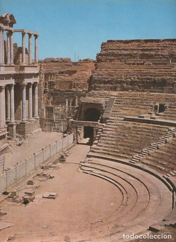 Postkarten: Teatro romano de Merida en la provincia de Badajoz - Varios