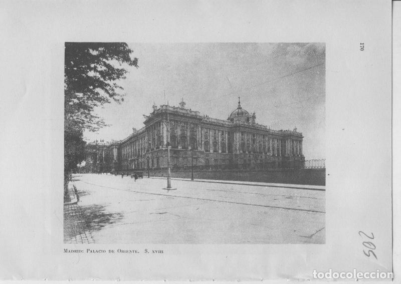 Postkarten: Arte Hispanico lamina numerada 205: Palacio de Oriente en Madrid - Varios