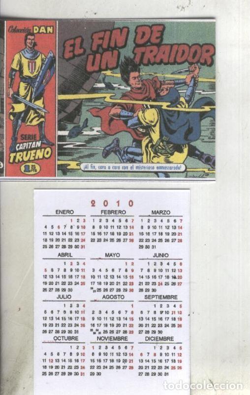 Postkarten: Calendario bolsillo 2010: El Capitan Trueno portada numero 004 - Varios