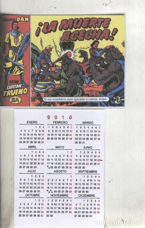 Postkarten: Calendario bolsillo 2010: El Capitan Trueno portada numero 023 - Varios
